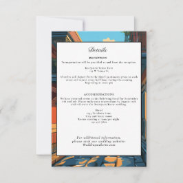 Invitación Nueva Orleans Louisiana Boda Detalles retro
