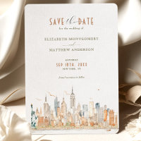 Nueva York Skyline Save-the Date