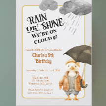 Nueve animales de bosque Noveno cumpleaños