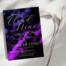 Invitación Nueve galaxias celestes negras