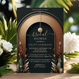 Invitación Nuevo árbol de madera Rústica de la granja Arch Br