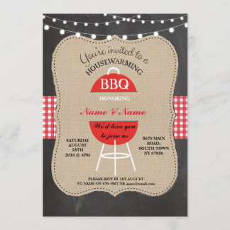 Invitación Nuevo BBQ Hogar Sweet HouseInvitación a la Junta d