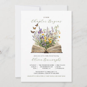 Invitación Nuevo capítulo comienza a reservar Wildflowers Bab