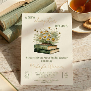 Invitación Nuevo Capítulo Comienza, Despedida de Soltera de C