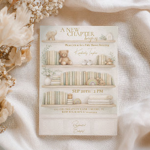 Invitación Nuevo Capítulo Comienza Historia de Cuento de Hada