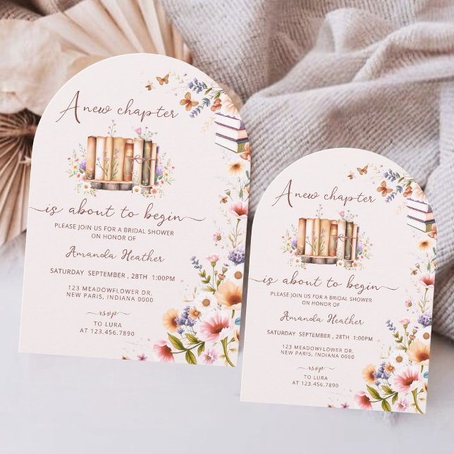 Invitación Nuevo capítulo del Arco comienza ducha de novia (Subido por el creador)