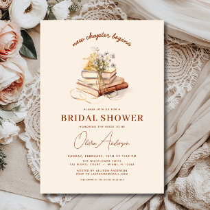 Invitación Nuevo capítulo del libro Boho inicia ducha de novi