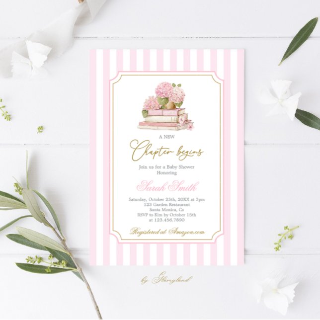 Invitación Nuevo capítulo inicia Chica de Baby Shower (Subido por el creador)
