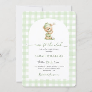 Invitación Nuevo en el Club Baby Shower