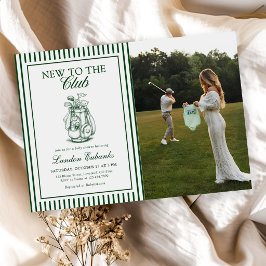 Invitación Nuevo en el Club de Golf Niño Bañito Foto