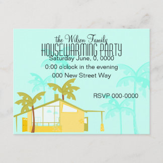 Invitación Nuevo hogar en las palmas