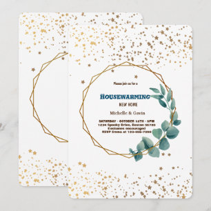 Invitación Nuevo hogar fiesta en otoño en otoño