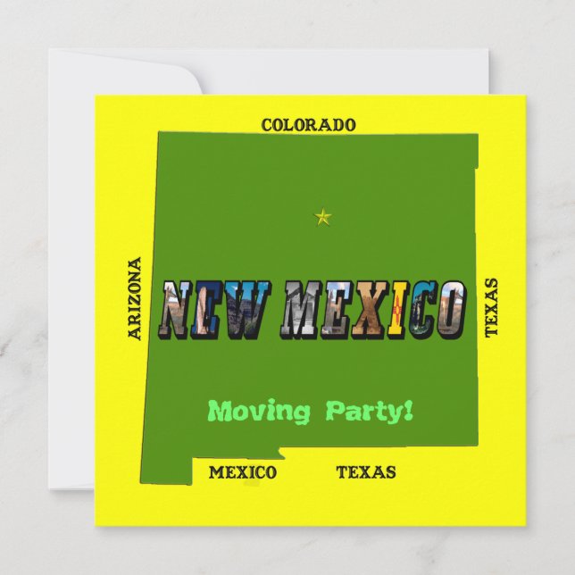 Invitación Nuevo mapa de México - Texto de la foto (Anverso)