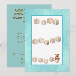 INVITACIÓN NUEVO NIÑO EN EL BLOQUE DESCARGA DIGITAL DUCHA
