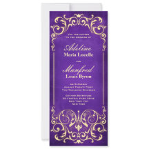 Nuevo Victoriano: Boda de Oro pálido y berenjenas