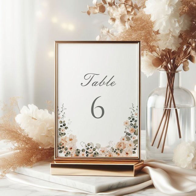 Invitación Número de tabla de Boda de guiones de jardín de Na (Subido por el creador)