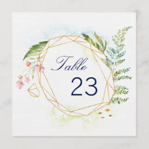 Números de tabla Geo Envy