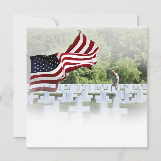 Invitación Nunca olvidado - Día de la Memoria (Anverso)