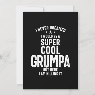 Invitación Nunca soñé que sería un grupo super Guay