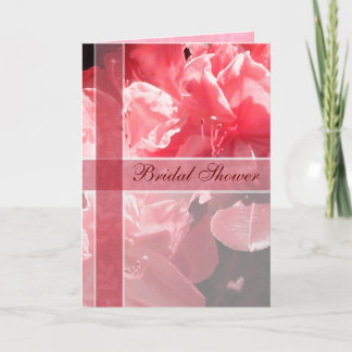 Invitación nupcial de la ducha