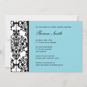 Invitación nupcial de la ducha