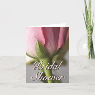 Invitación nupcial de la ducha