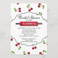 Invitación nupcial de la ducha de la cocina