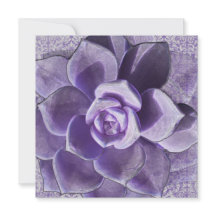 Invitación nupcial de la ducha de los Succulents