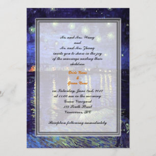 Invitación nupcial de padres novios y novios