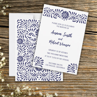 Invitación nupcial de Talavera