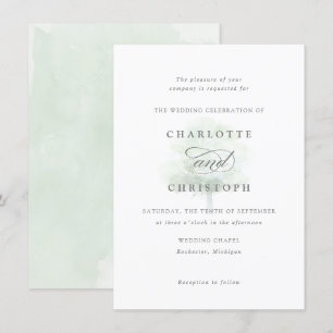 Invitación nupcial en árbol