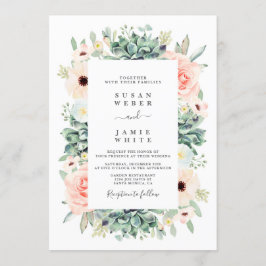 Invitación nupcial exitosa