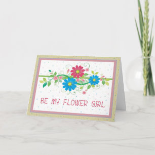 Invitación nupcial floral del fiesta del florista