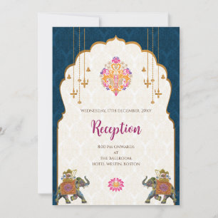 Invitación nupcial india Boda hindú digital