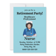 Nurse Healthcare Professional Retirement Party