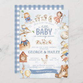 Invitación Nursery Rhyme Mother Goose Baby Shower