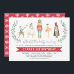 Invitación Nutcracker Navidades de la caña de azúcar<br><div class="desc">Esta invitación es perfecta para cualquier fiesta con temática de nutcracker como cumpleaños,  baby ducha,  Navidad fiesta,  etc.</div>
