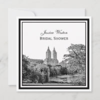 NYC Central Pk Lake San Remo Etchd SQ Bridal Showe