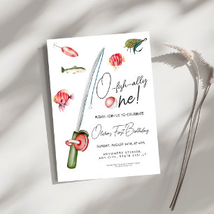 Invitación o aliado de los peces, un primer cumpleaños