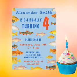 Invitación O-Fish-Ally Boys a cualquier día de pesca