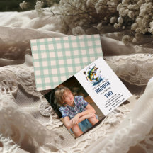 O-Fish-Ally Dos pescadores Segundo cumpleaños