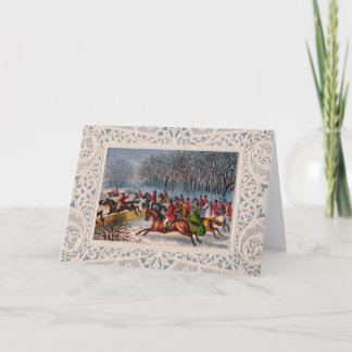 Invitación o tarjeta de saludo de Tally-Ho