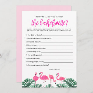 Invitación OAKLEY Flamingo Hot Pink Cuánto Sabes De Juego