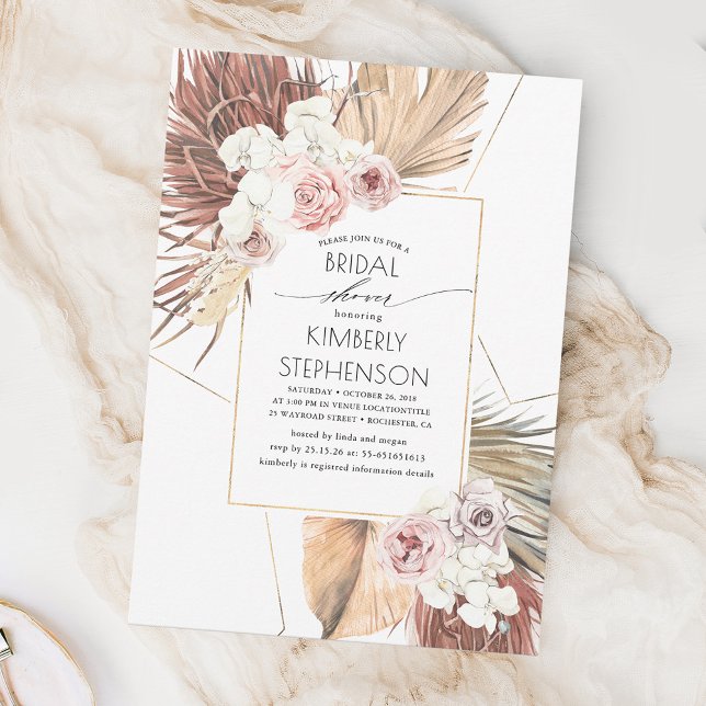 Invitación Oasis de Bridal (Subido por el creador)