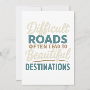 Invitación Obra maestra en progreso - Cita de motivación