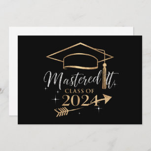 Invitación Obsequios de graduación para su máster en clases d