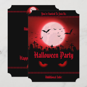 Invitación Observadores nocturnos oscuros