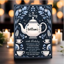 Invitación Obtén la Moda real Fiesta de Té de Hadas para Adul