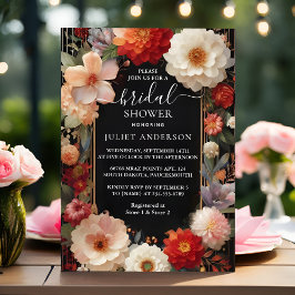 Invitación Obtén que hacemos ducha acrílica de novias coreana