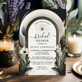Invitación Obtén Wood Tree Rustic Barn Farm Arch Bridal Showe